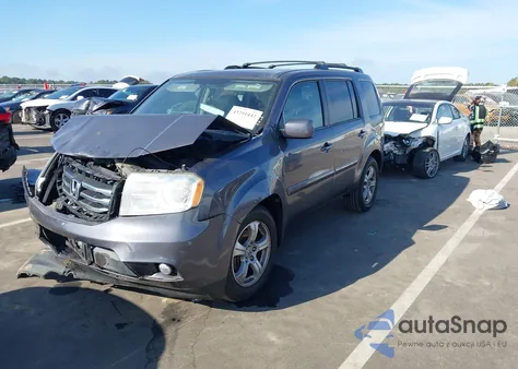 2015 Honda Pilot Ex-L из США, поврежденный, VIN 5FNYF4H7XFB018459